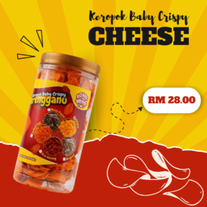 KEROPOK BABY CRISPY CHEESE