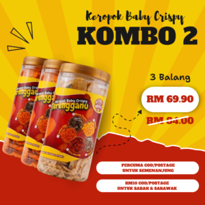 KEROPOK BABY CRISPY KOMBO 2