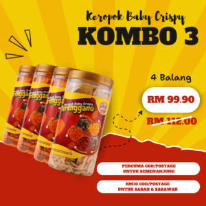 KEROPOK BABY CRISPY KOMBO 3