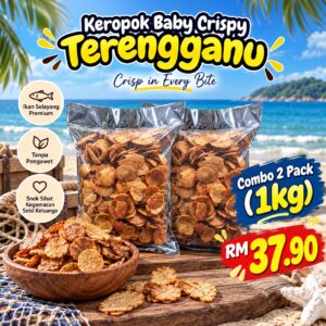COMBO 2 PACK! KEROPOK SIRA (1KG)